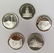 5 PCS. FRANKLIN MINT .999 SILVER ROUNDS