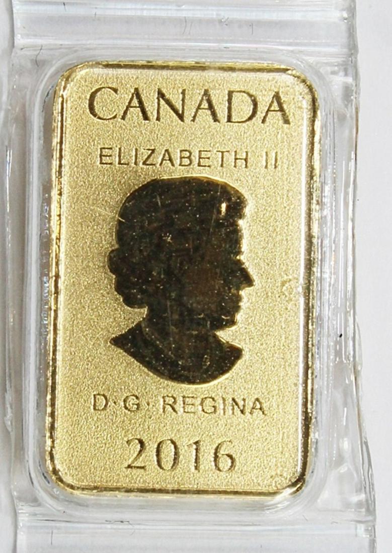 2016 CANADA 1/10 OZ GOLD (1 of 2)
