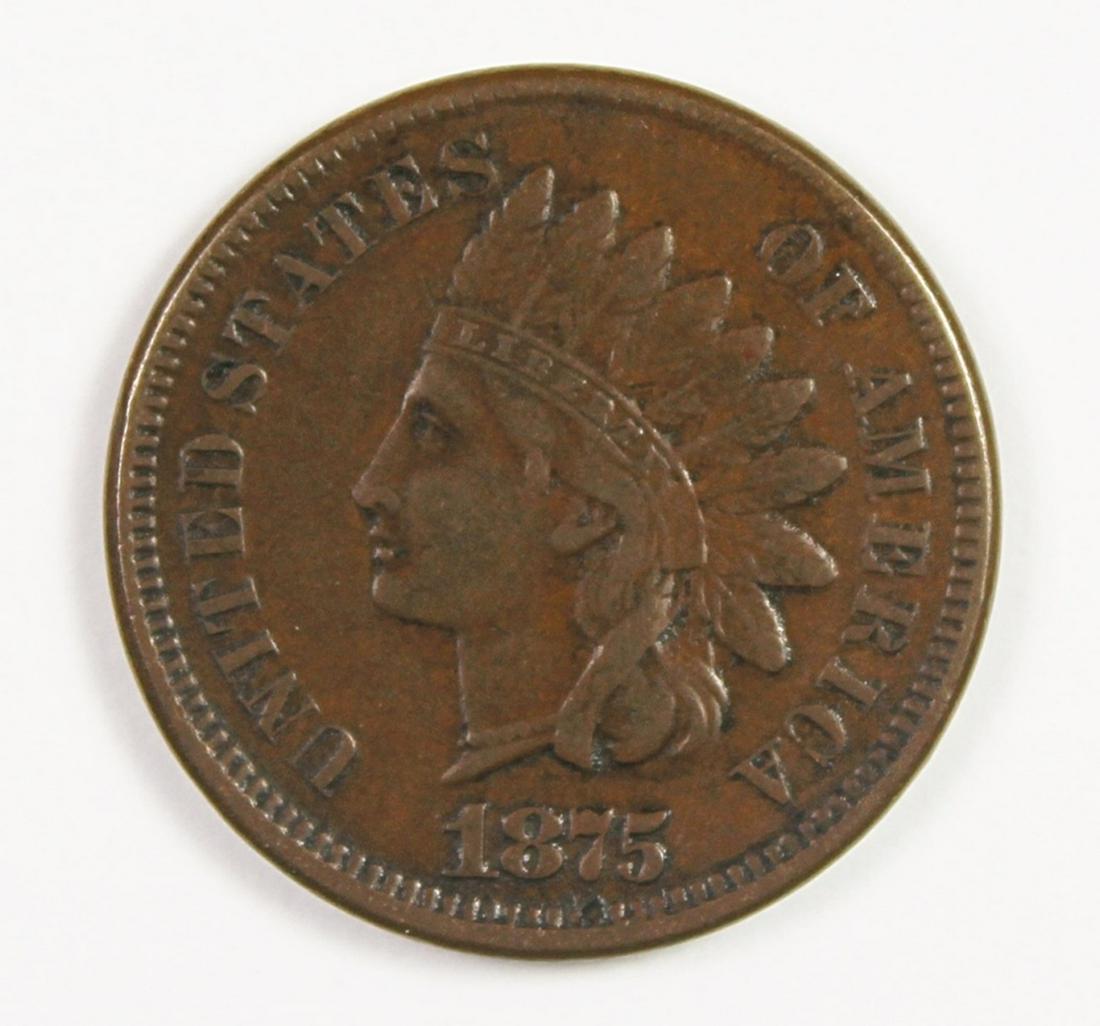 1875 INDIAN CENT (1 of 2)