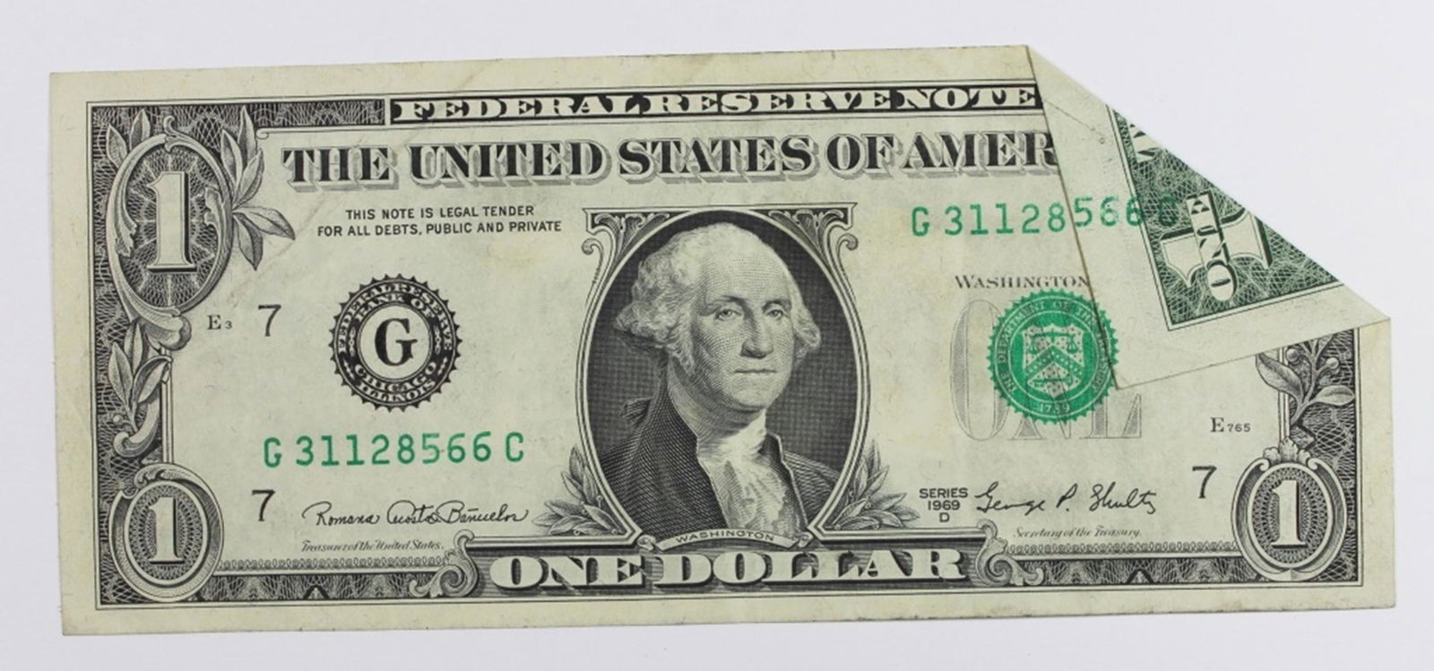 1969-D $1.00 ERROR NOTE (1 of 2)