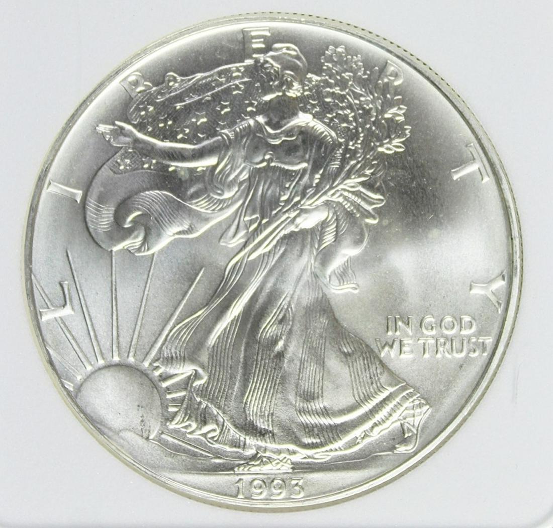 1993 AMERICAN SILVER EAGLE (1 of 4)