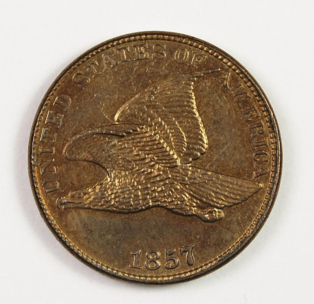 1857 FLYING EAGLE CENT (1 of 2)