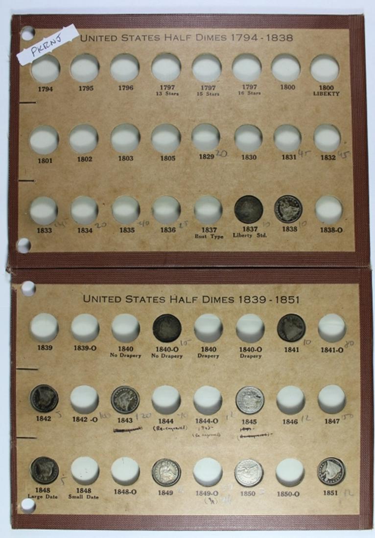 SEATED HALF DIMES (1 of 7)