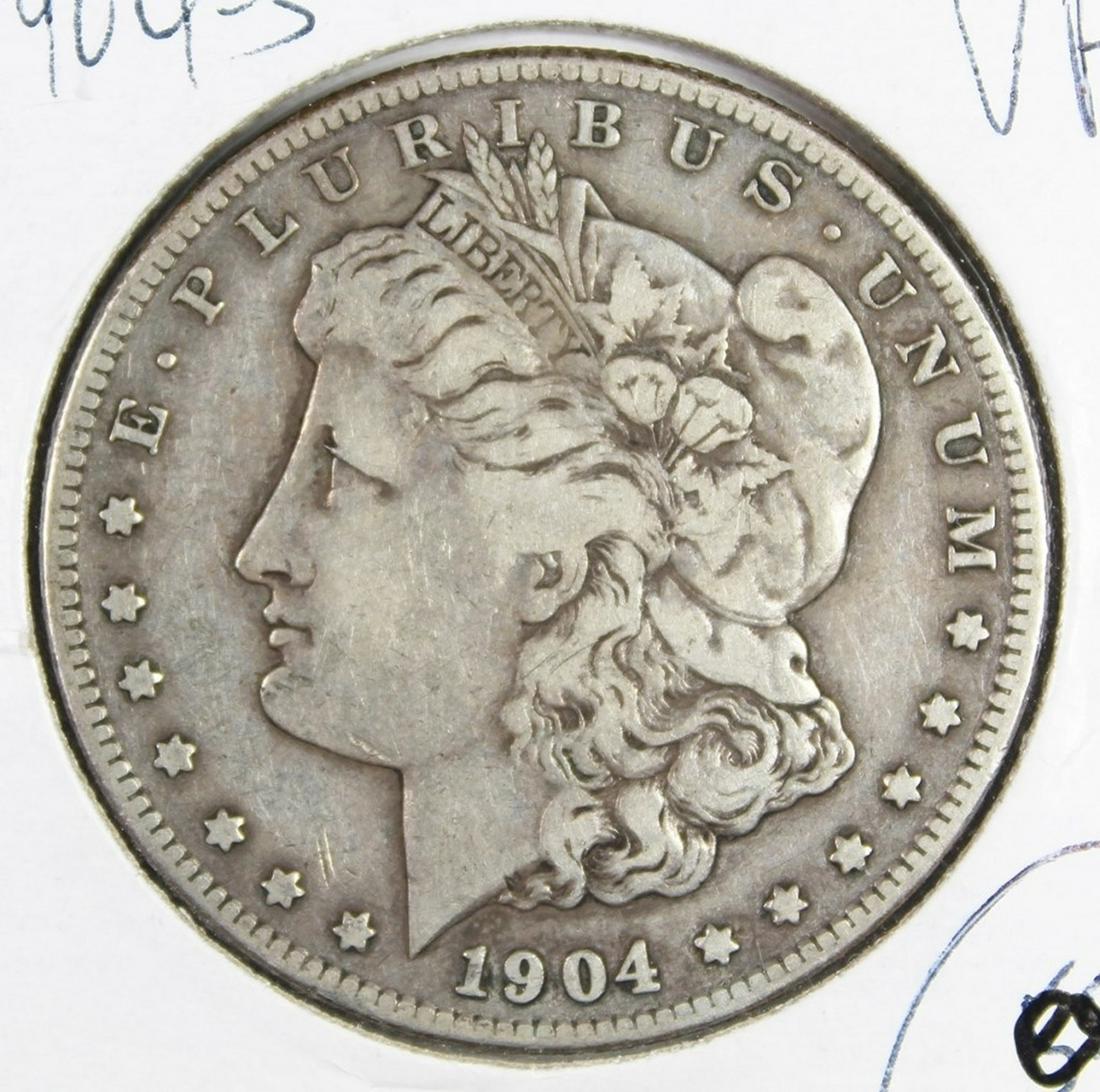 1904-S MORGAN SILVER DOLLAR (1 of 2)