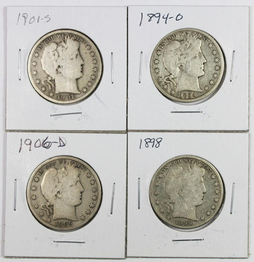 BARBER HALF DOLLARS (1 of 2)