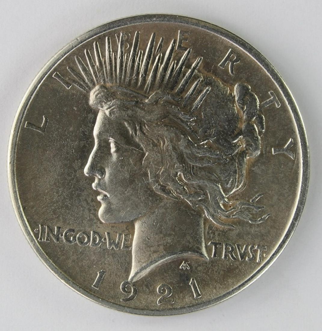 1921 PEACE SILVER DOLLAR (1 of 4)