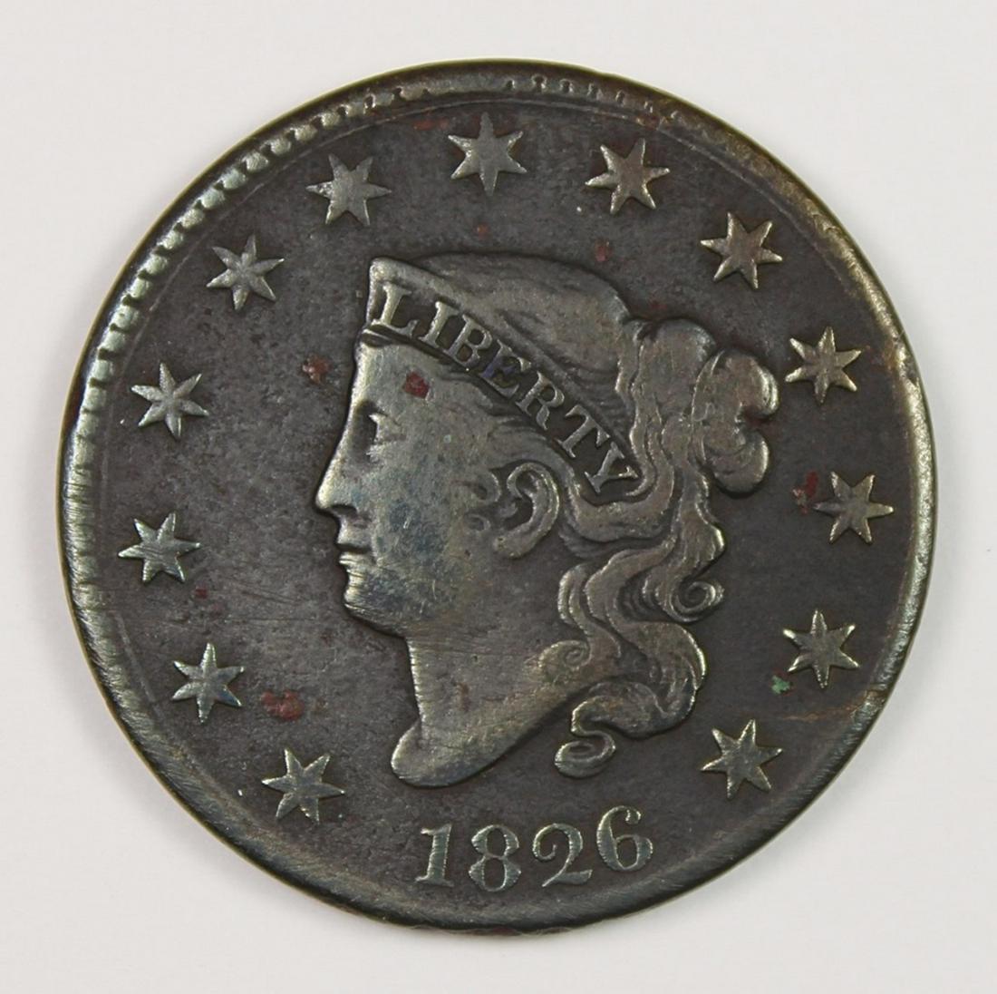 1826 LARGE CENT (1 of 2)