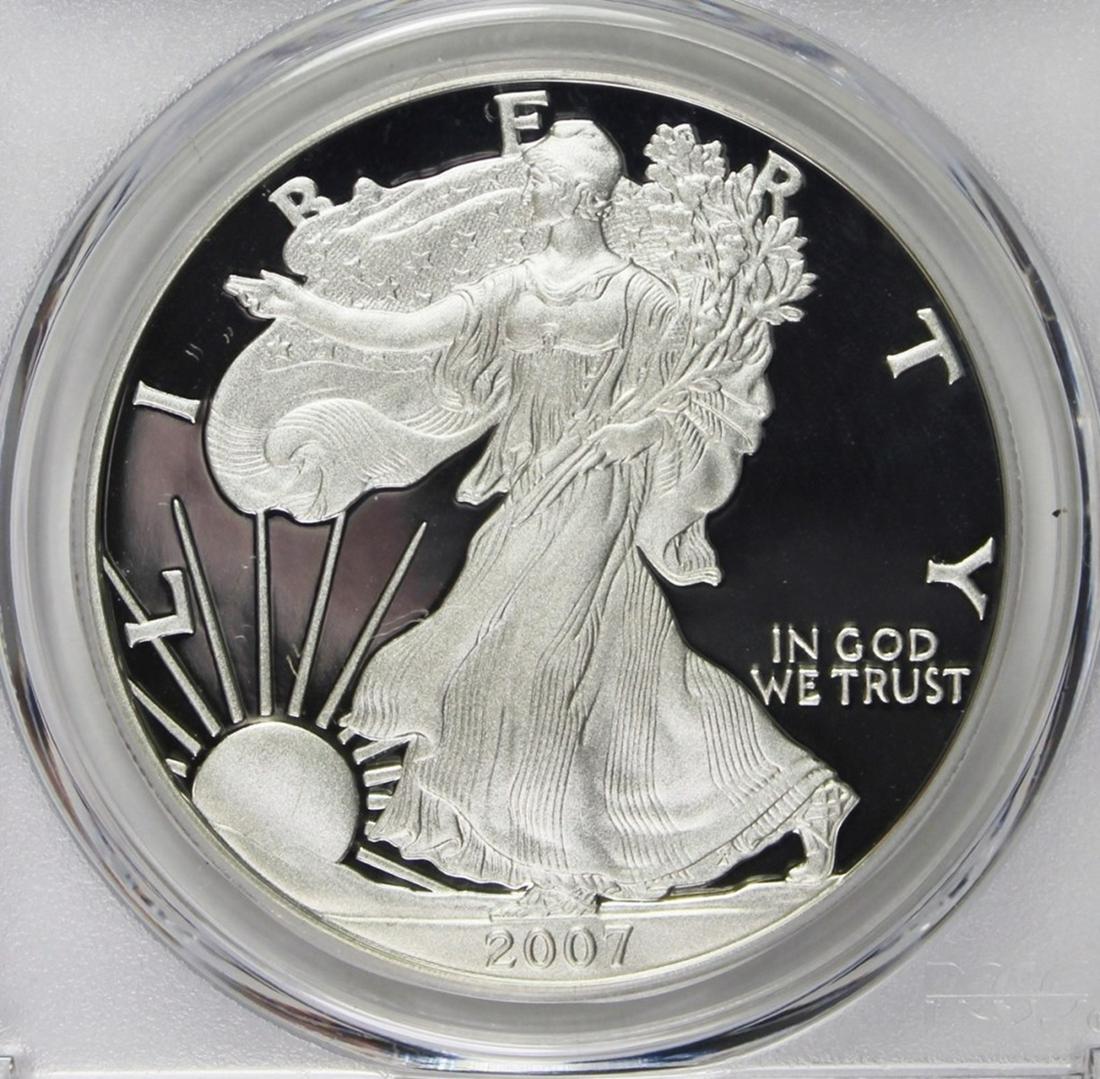 2007-W AMERICAN SILVER EAGLE (1 of 4)