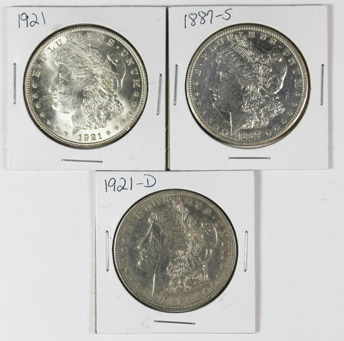 MORGAN SILVER DOLLARS (1 of 2)