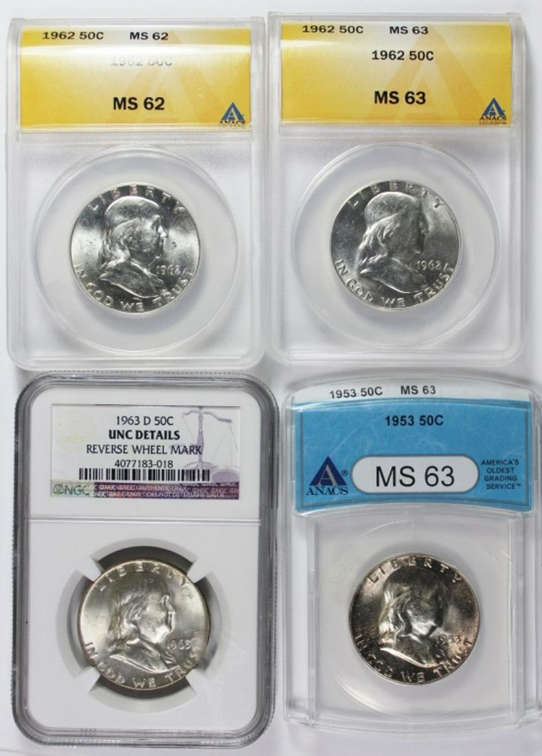 FRANKLIN HALF DOLLARS (1 of 2)