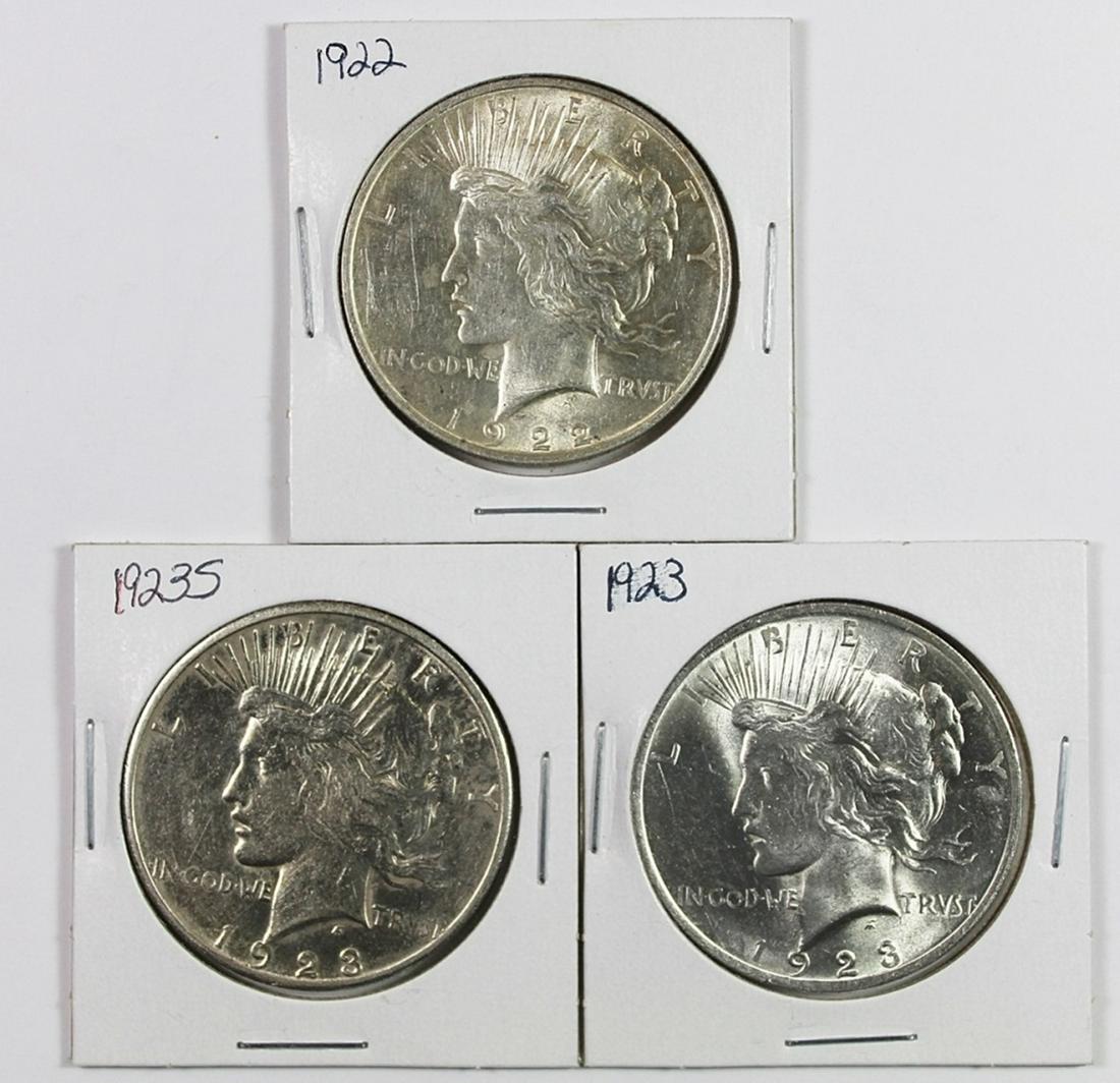PEACE SILVER DOLLARS (1 of 2)