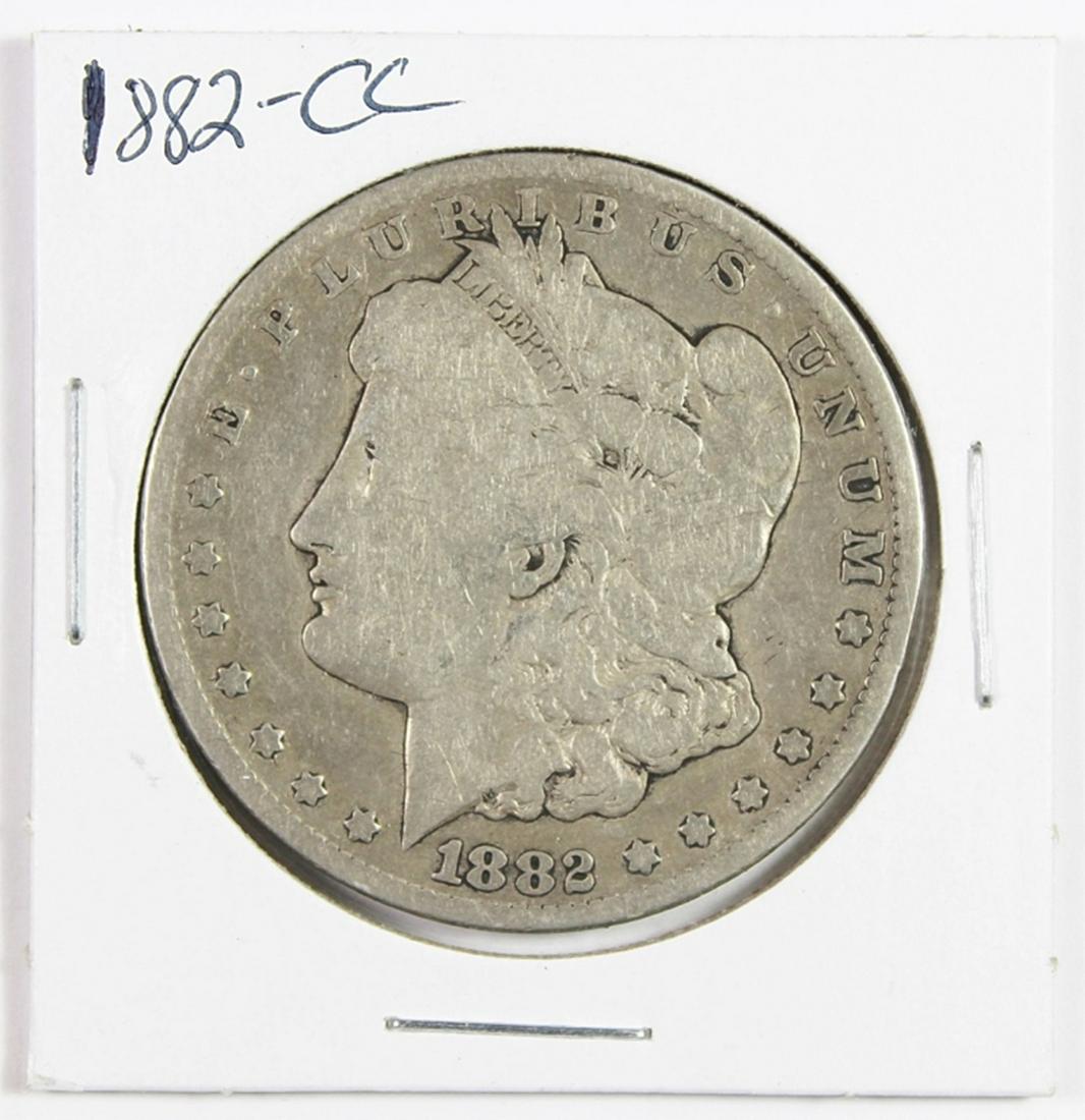 1882-CC MORGAN SILVER DOLLAR (1 of 2)