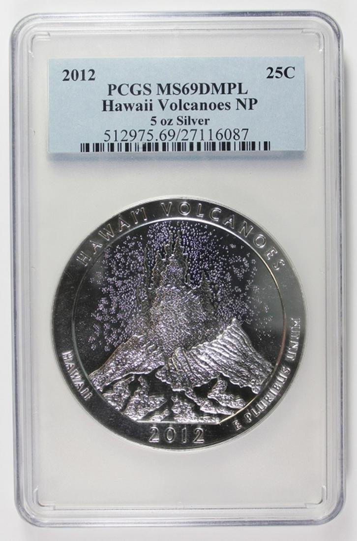 2012 5 OZ SILVER TWENTY FIVE CENT (1 of 2)