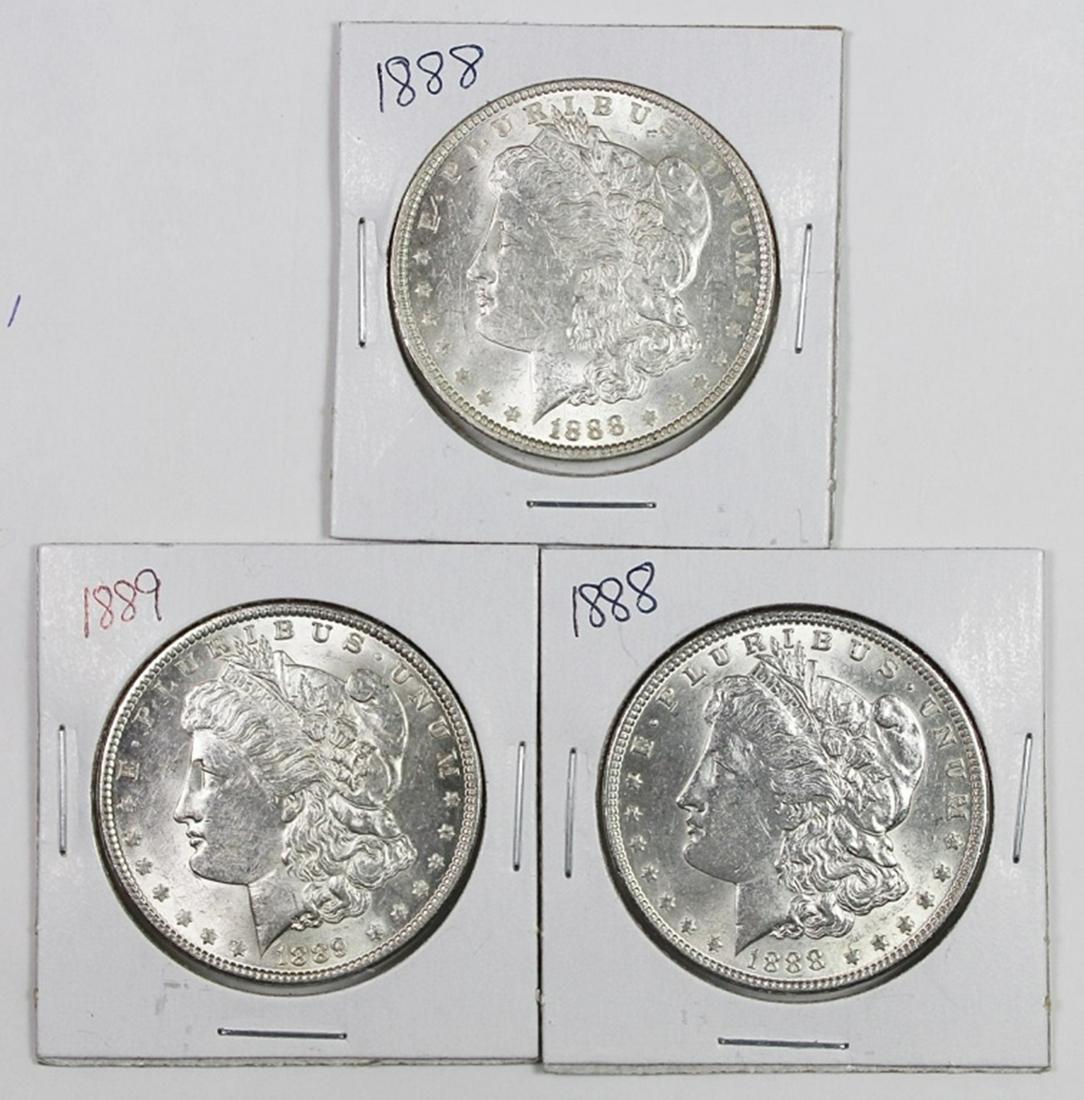 MORGAN SILVER DOLLARS (1 of 2)