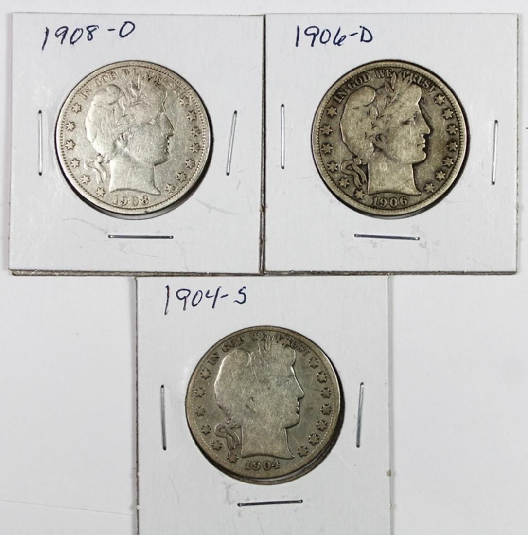 BARBER HALF DOLLARS (1 of 2)