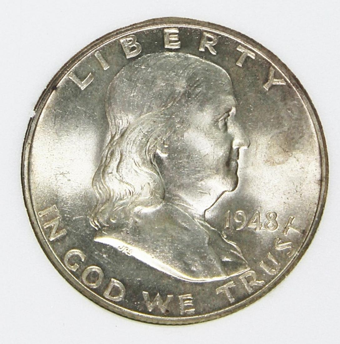 1948 FRANKLIN HALF DOLLAR (1 of 4)