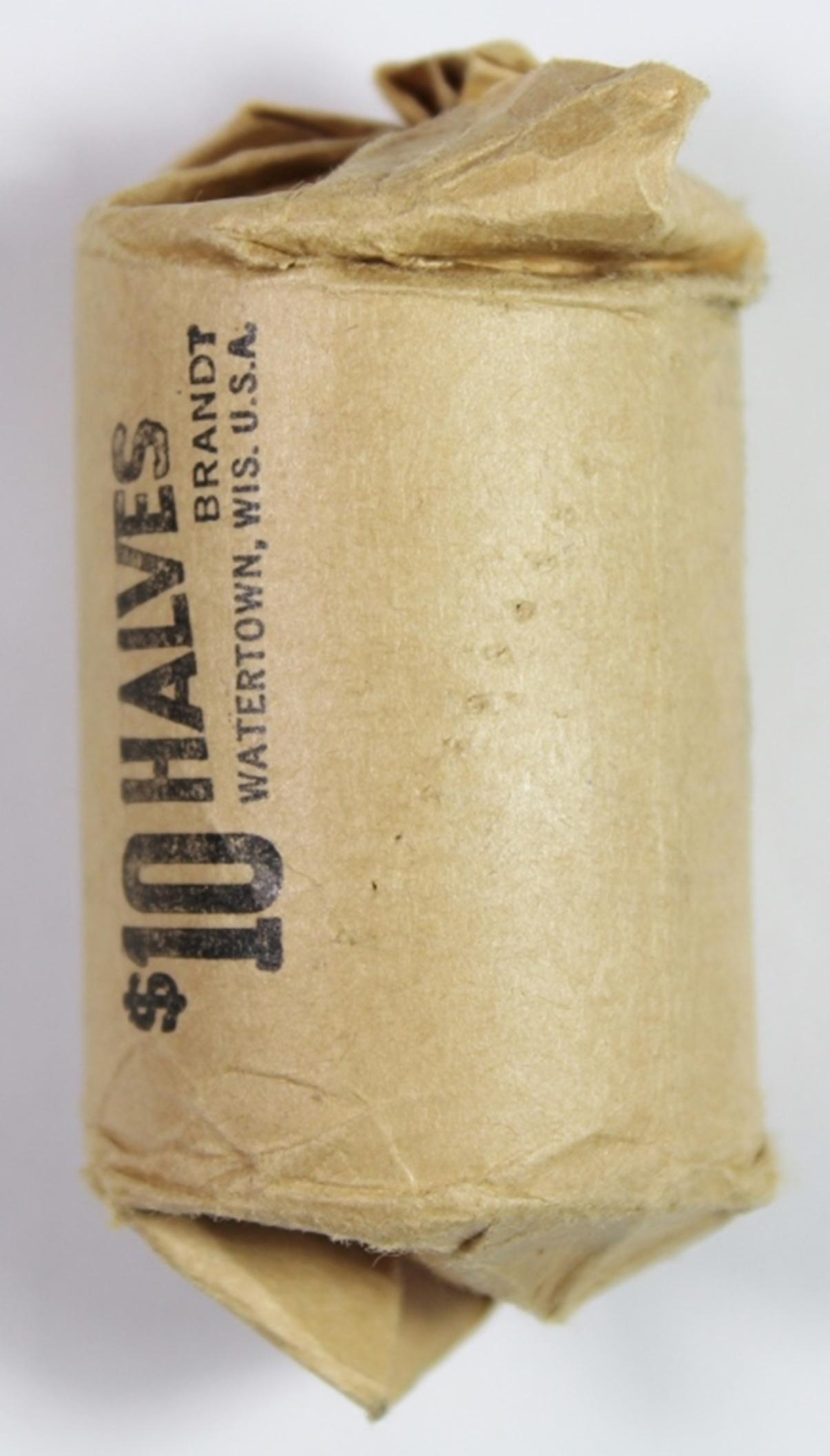 1964 KENNEDY HALF DOLLAR ROLL (1 of 2)