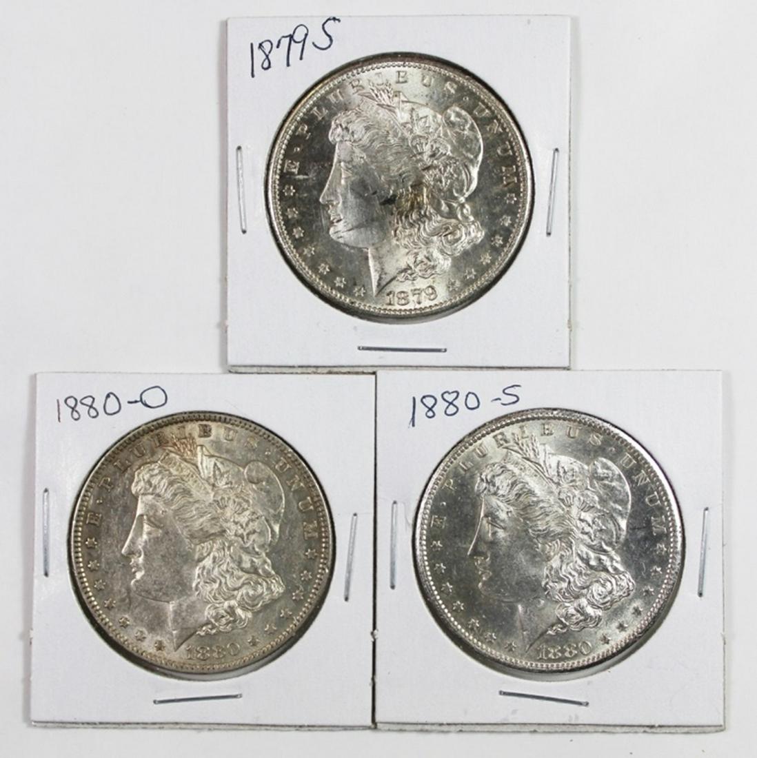 (3) MORGAN SILVER DOLLARS (1 of 2)