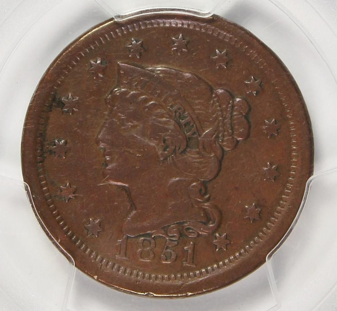 1851 LARGE CENT (1 of 4)