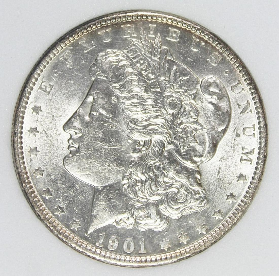 1901 MORGAN SILVER DOLLAR (1 of 4)