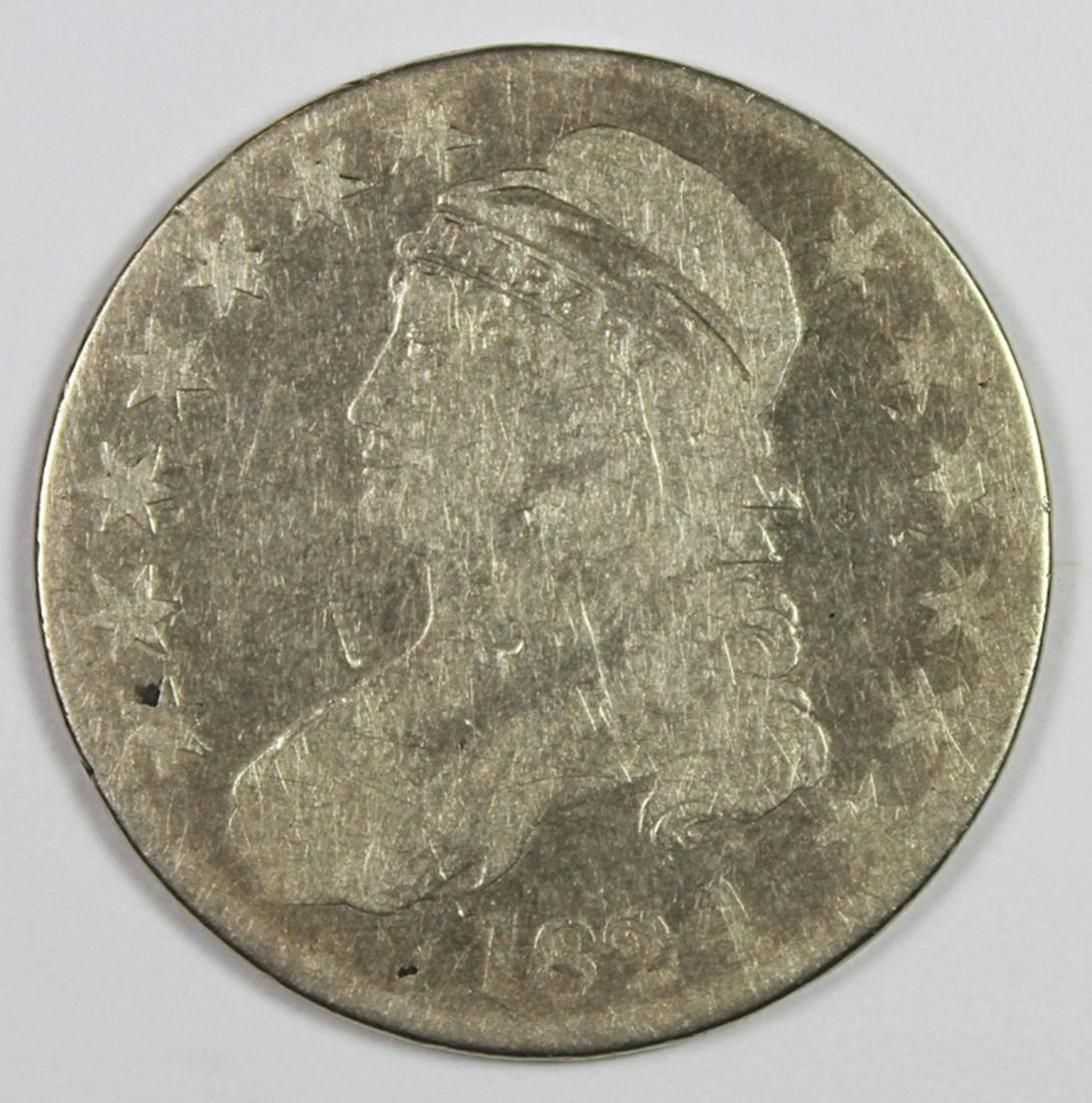 1824 BUST HALF DOLLAR (1 of 2)