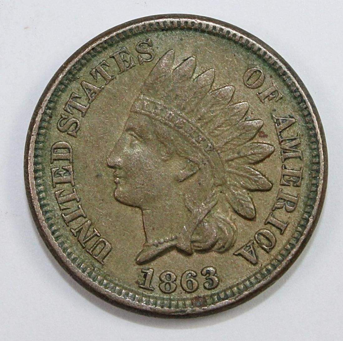 1863 INDIAN CENT (1 of 2)