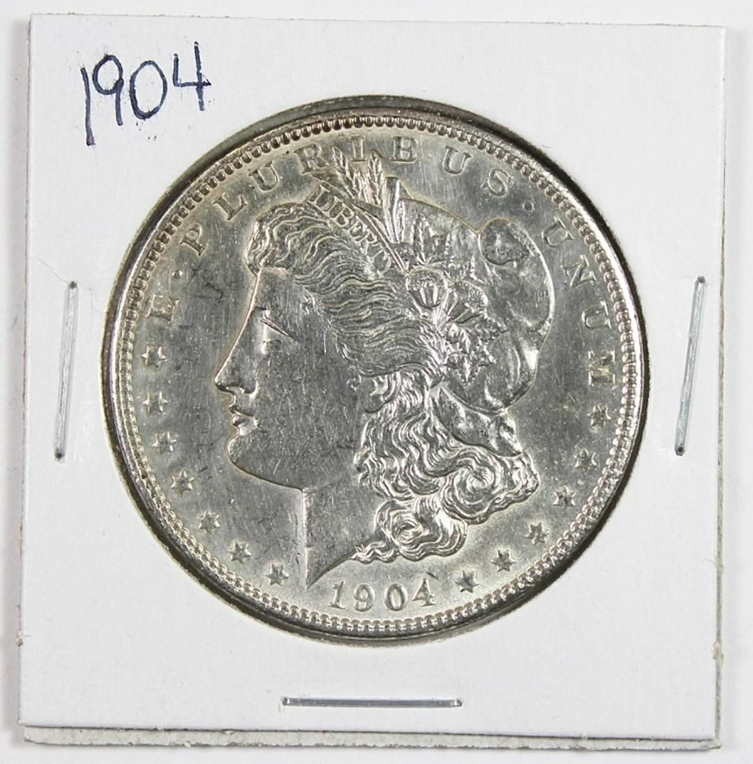 1904 MORGAN SILVER DOLLAR (1 of 2)