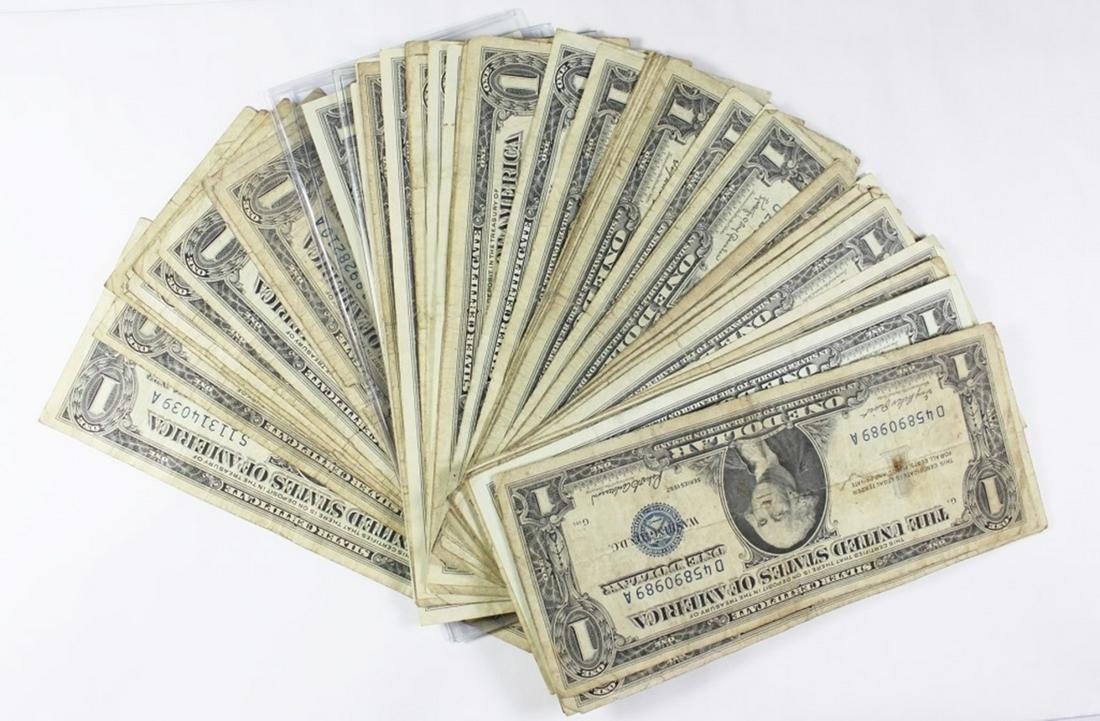 (56) $1.00 SILVER CERTIFICATES (1 of 1)