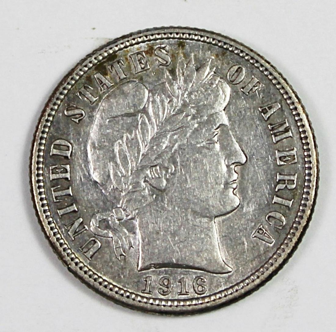 1916-S BARBER DIME (1 of 2)