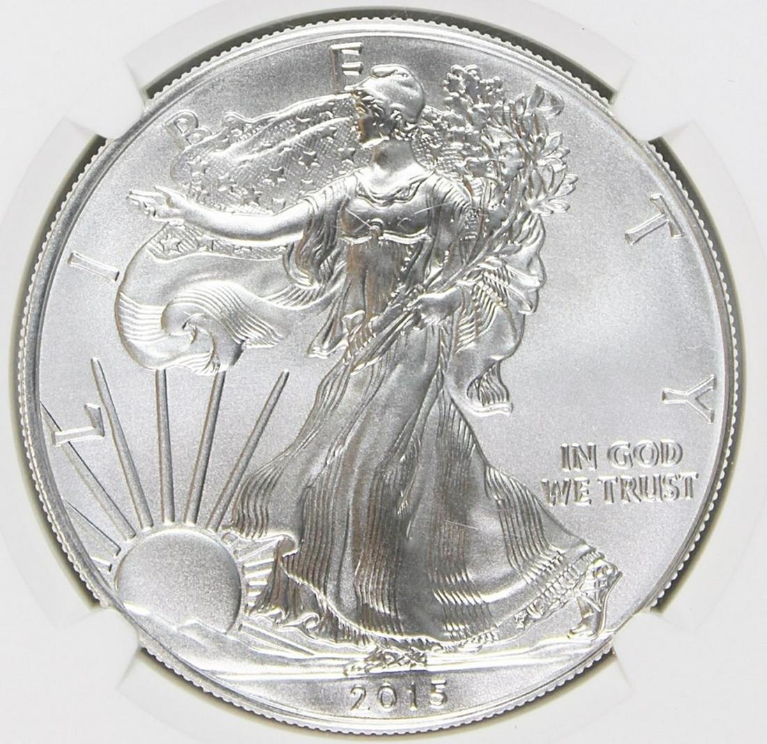2015 AMERICAN SILVER EAGLE (1 of 5)