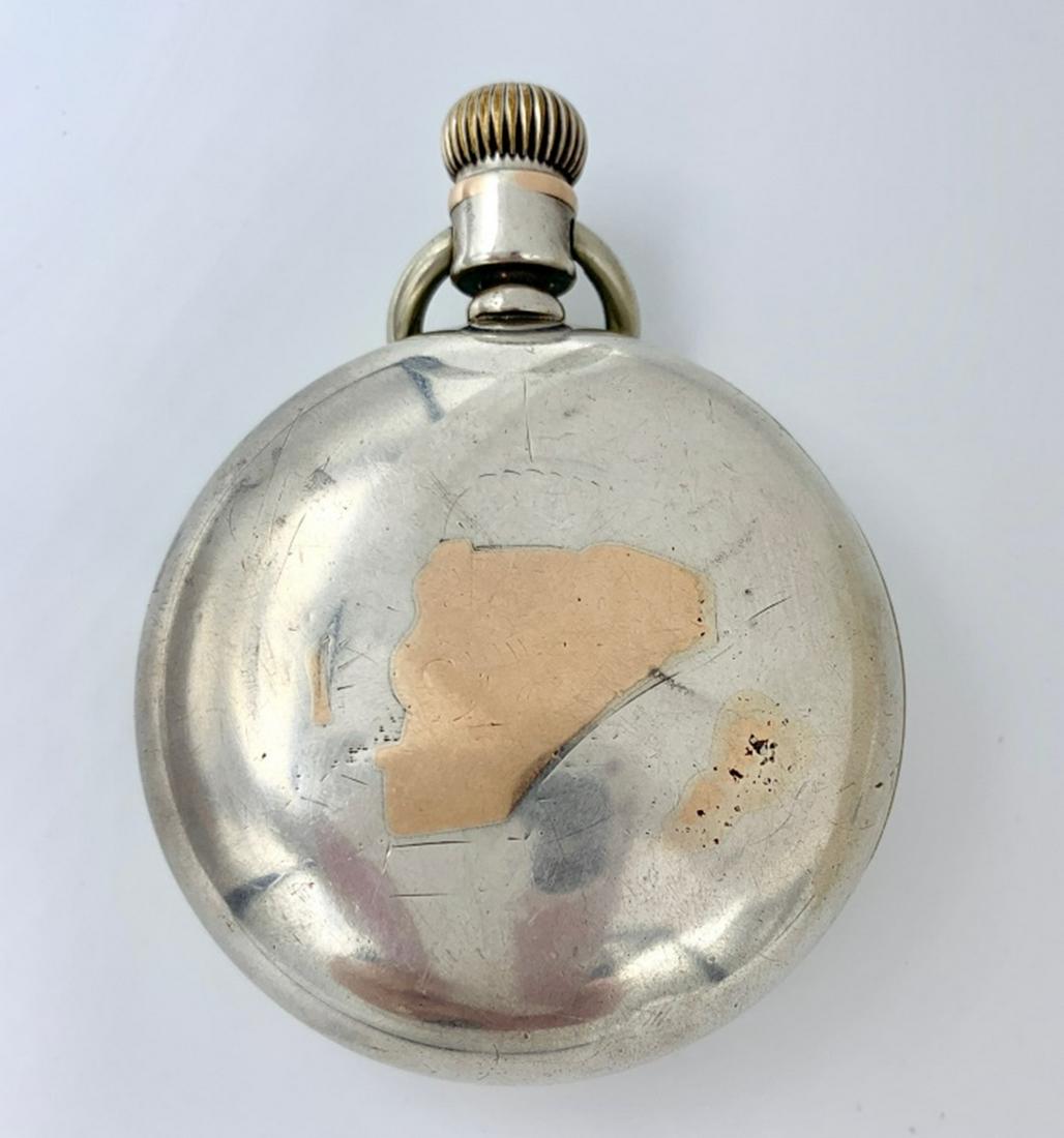 18 SIZE HAMILTON OPEN FACE WATCH (1 of 4)