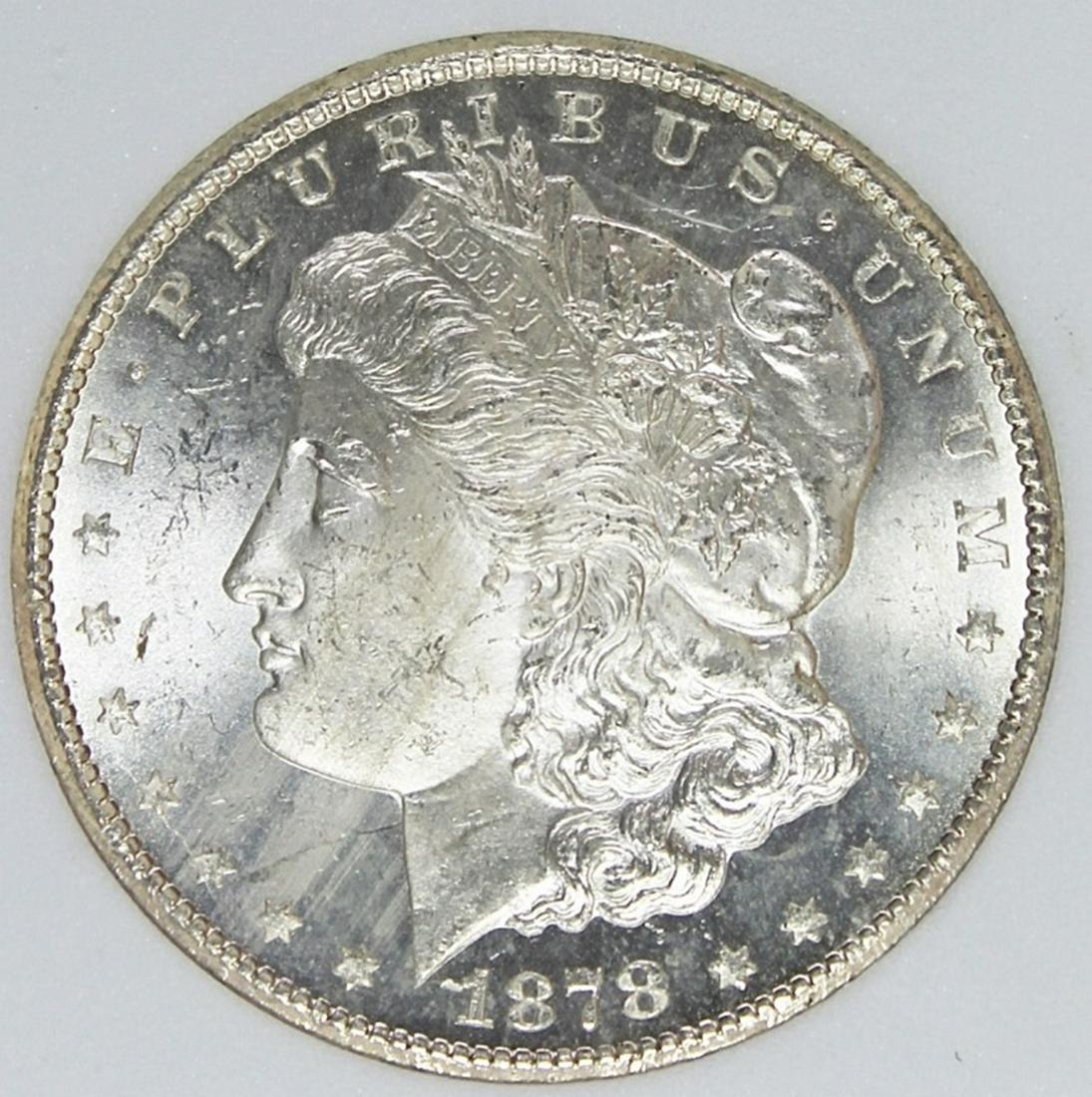 1878-CC MORGAN SILVER DOLLAR (1 of 4)