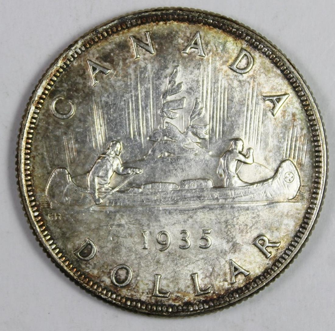 1935 CANADA SILVER DOLLAR (1 of 2)