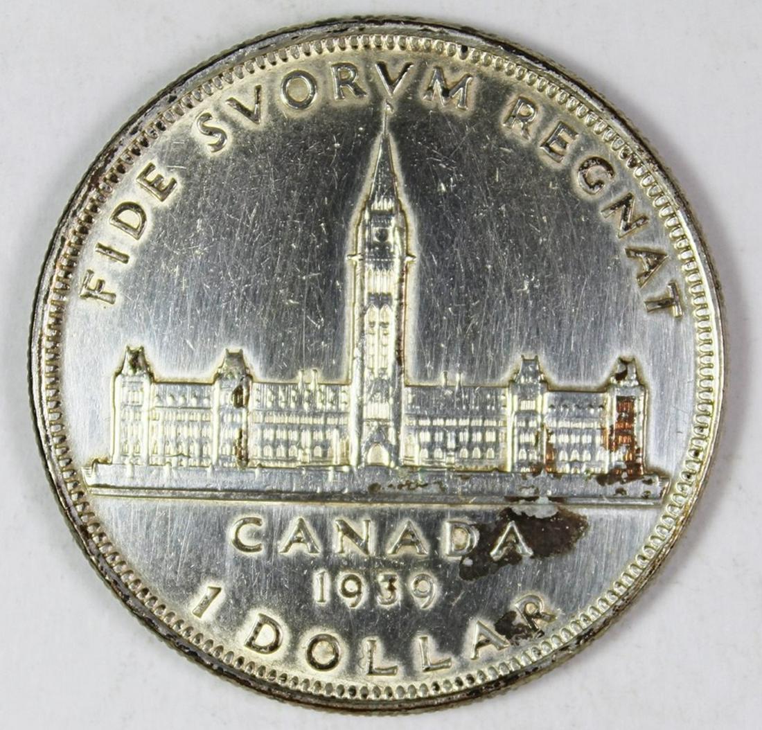 1939 CANADA SILVER DOLLAR (1 of 2)