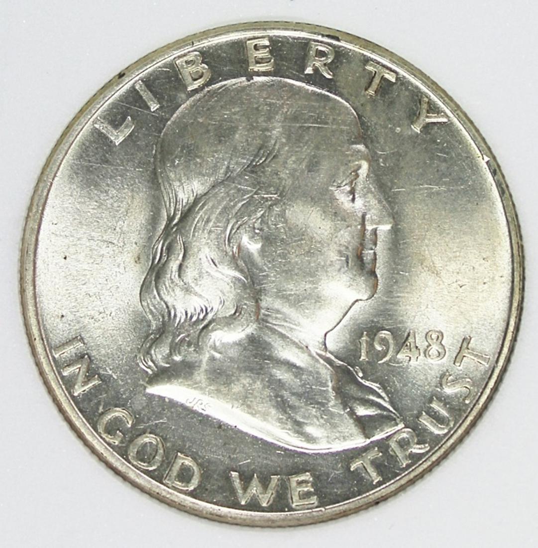 1948 FRANKLIN HALF DOLLAR (1 of 4)