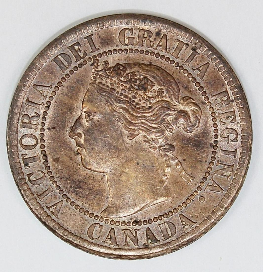 1894 THIN 4 CANADA CENT (1 of 2)