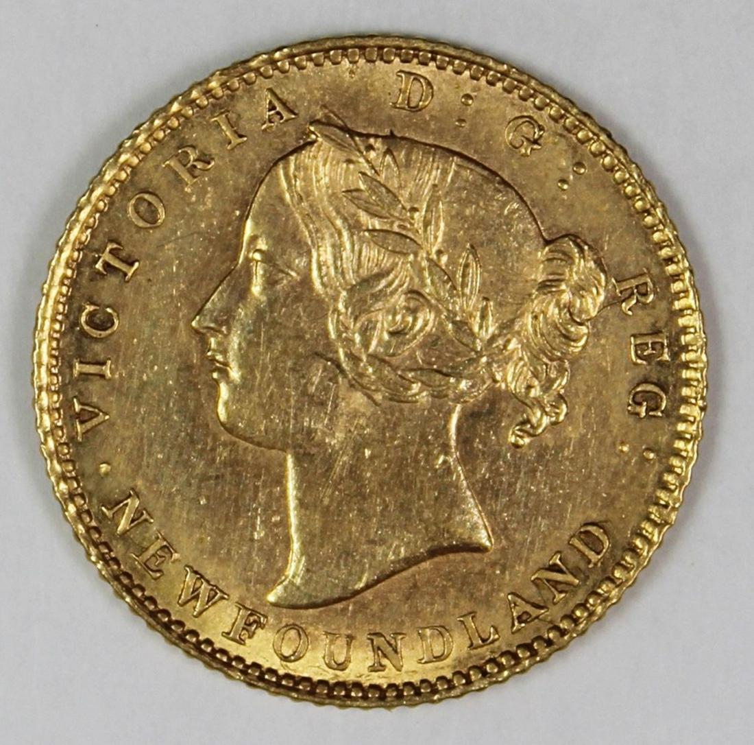 1881 $2.00 NEWFOUNDLAND GOLD (1 of 2)