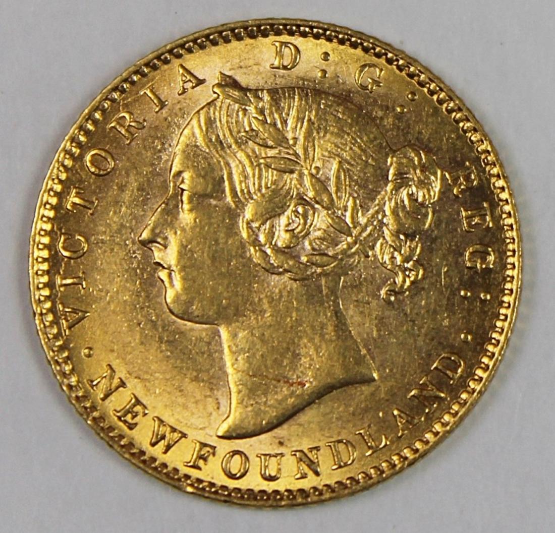1888 $2.00 NEWFOUNDLAND GOLD (1 of 2)