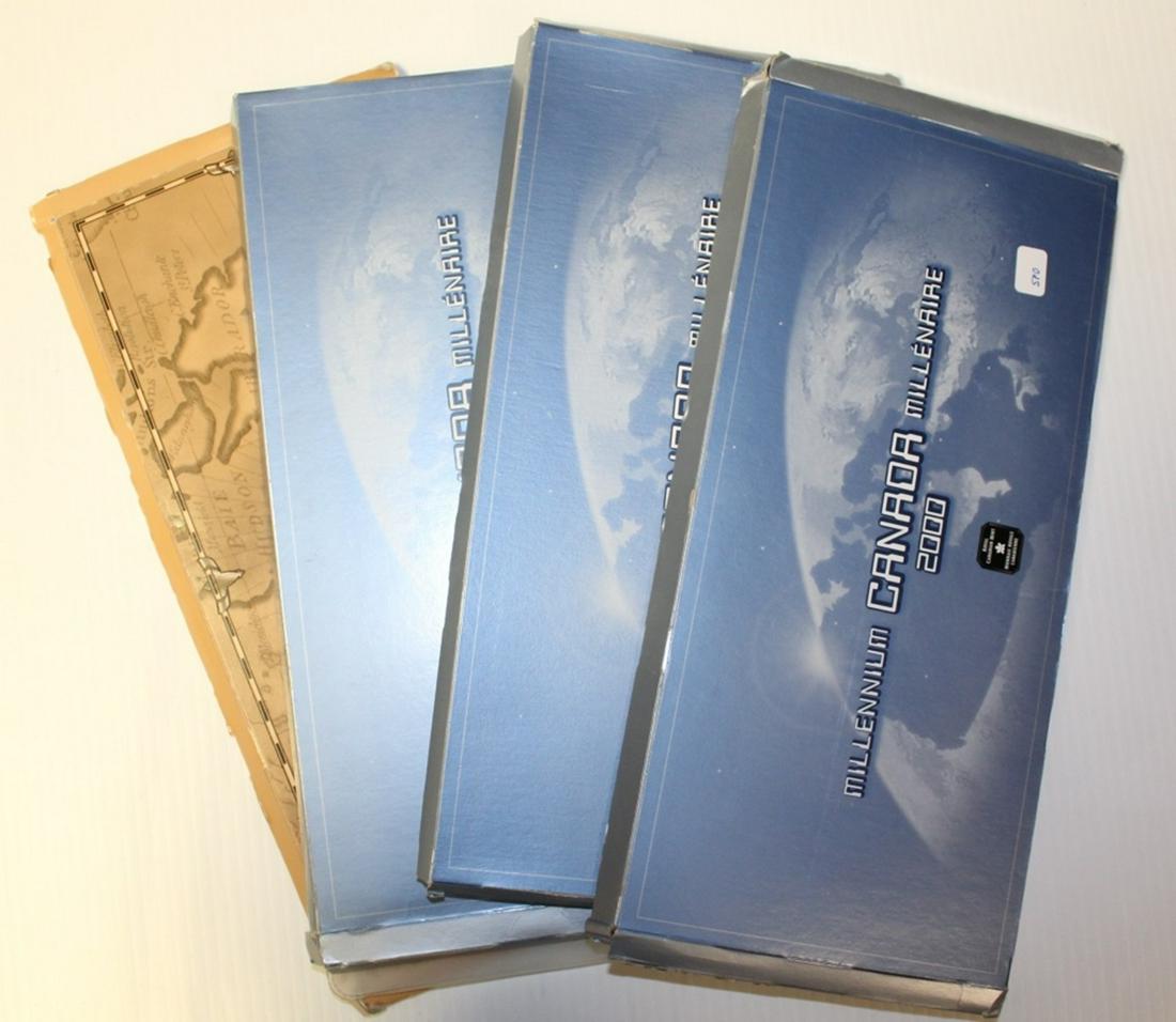 (3) 2000 CANADA MILLENNIUM SETS (1 of 3)
