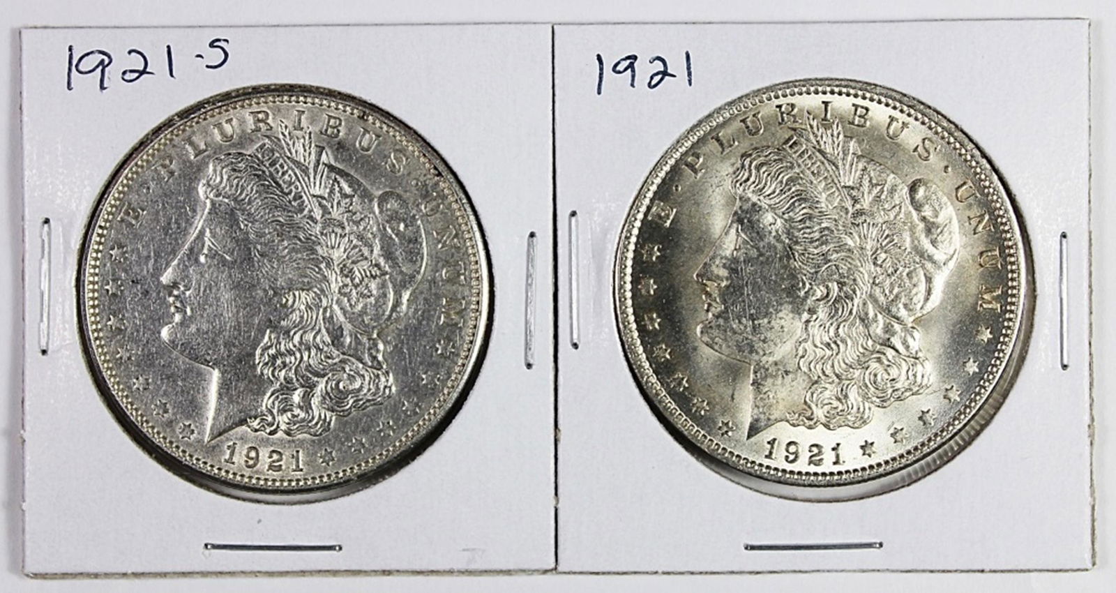 MORGAN SILVER DOLLARS (1 of 2)