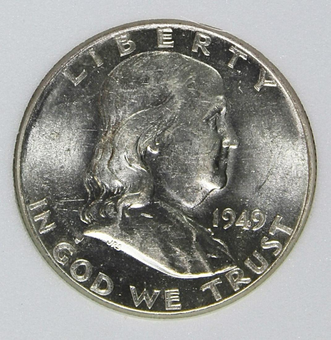1949 FRANKLIN HALF DOLLAR (1 of 4)
