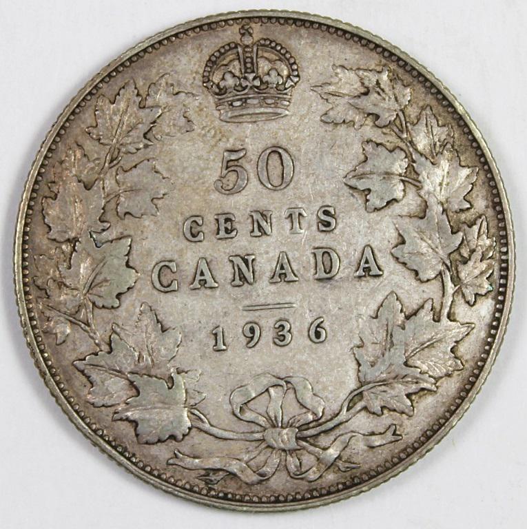 1936 CANADA HALF DOLLAR (1 of 2)