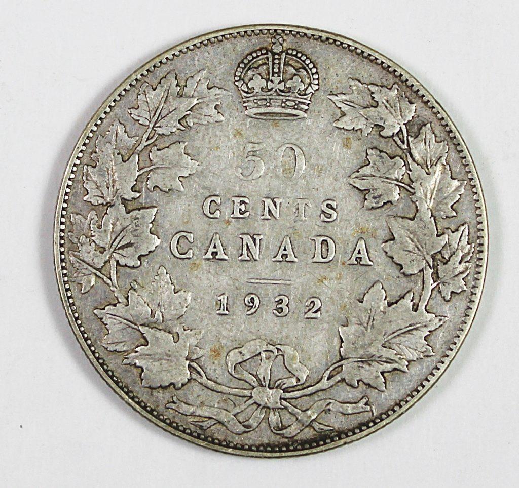 1932 CANADA HALF DOLLAR (1 of 2)