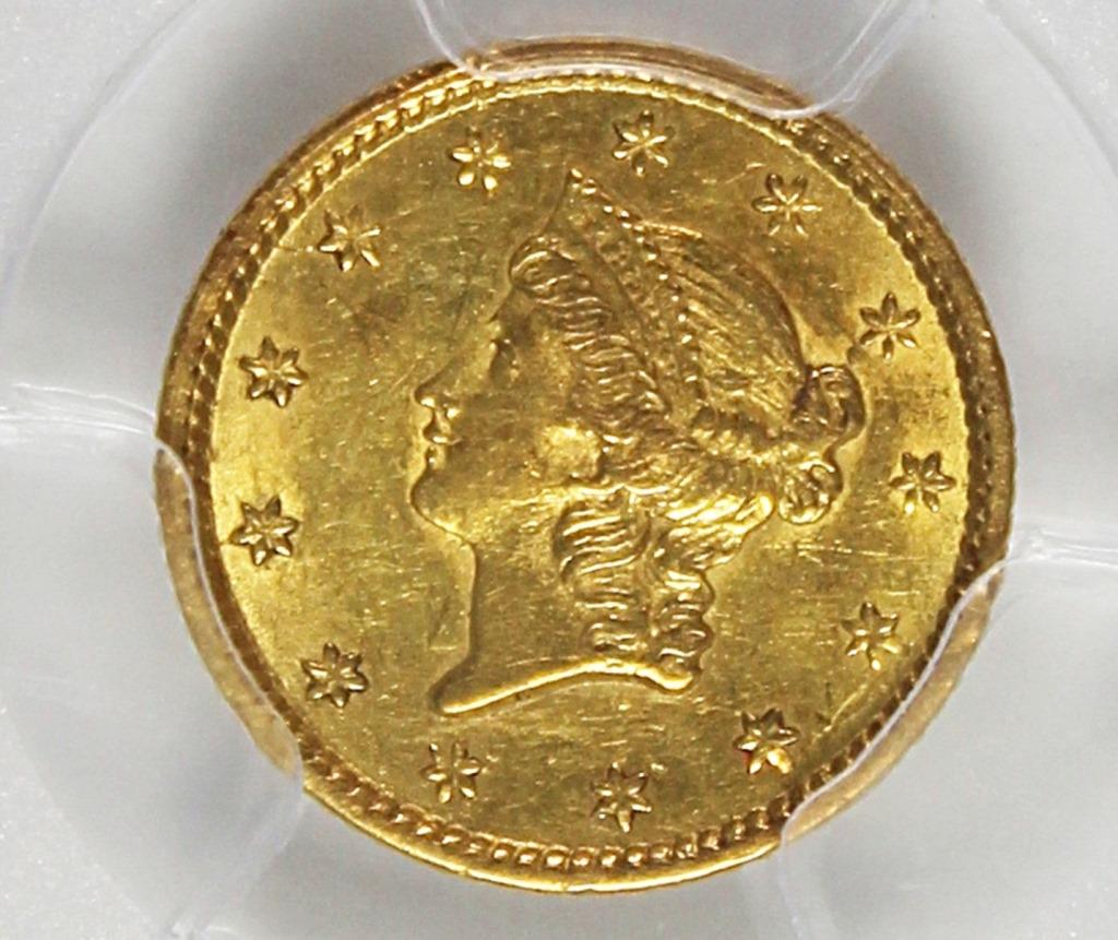 1852 GOLD DOLLAR (1 of 4)
