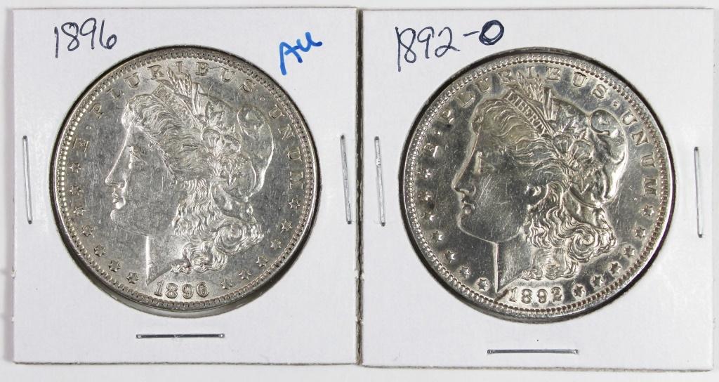 MORGAN SILVER DOLLARS (1 of 2)