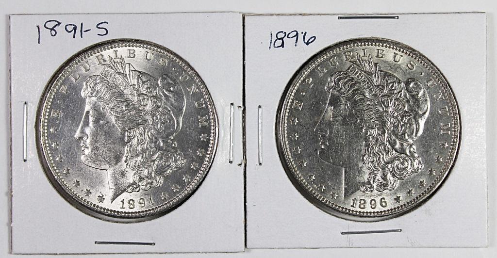 MORGAN SILVER DOLLARS (1 of 2)