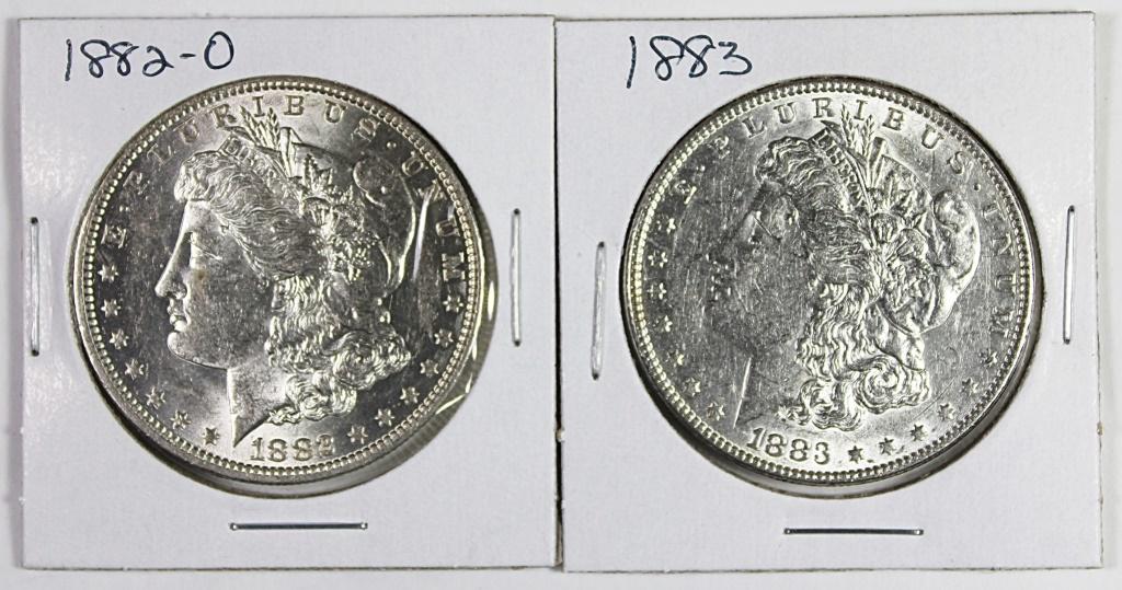 MORGAN SILVER DOLLARS (1 of 2)