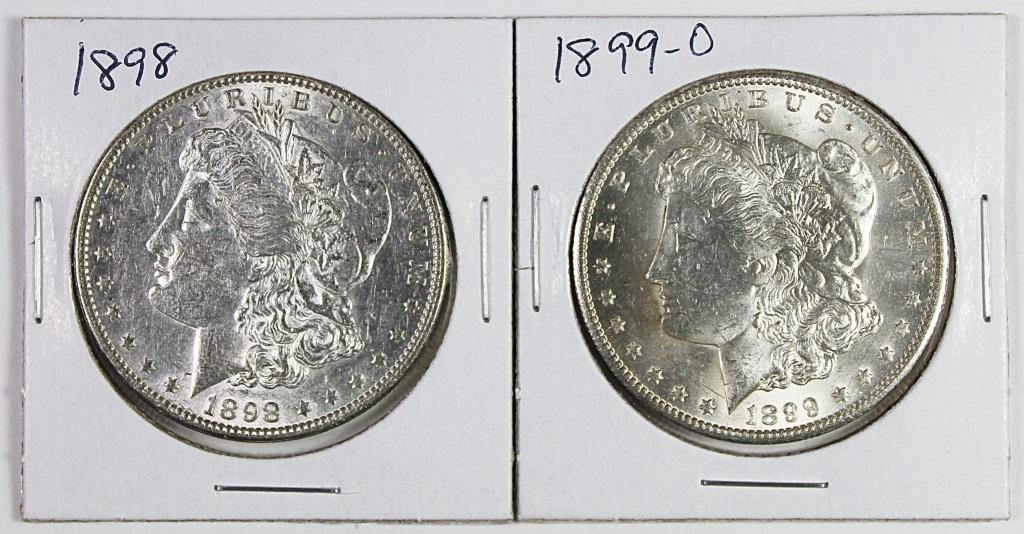 MORGAN SILVER DOLLARS (1 of 2)