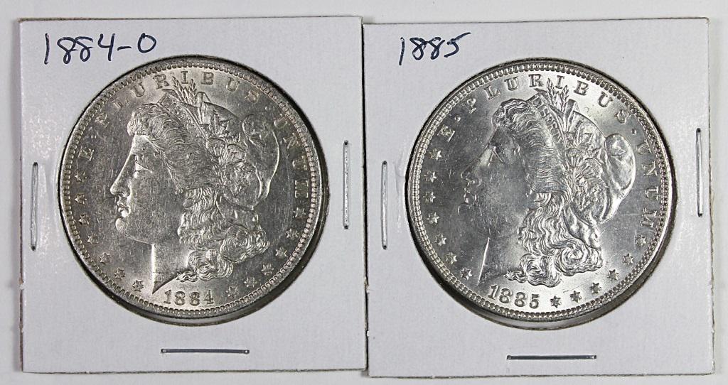 MORGAN SILVER DOLLARS (1 of 2)
