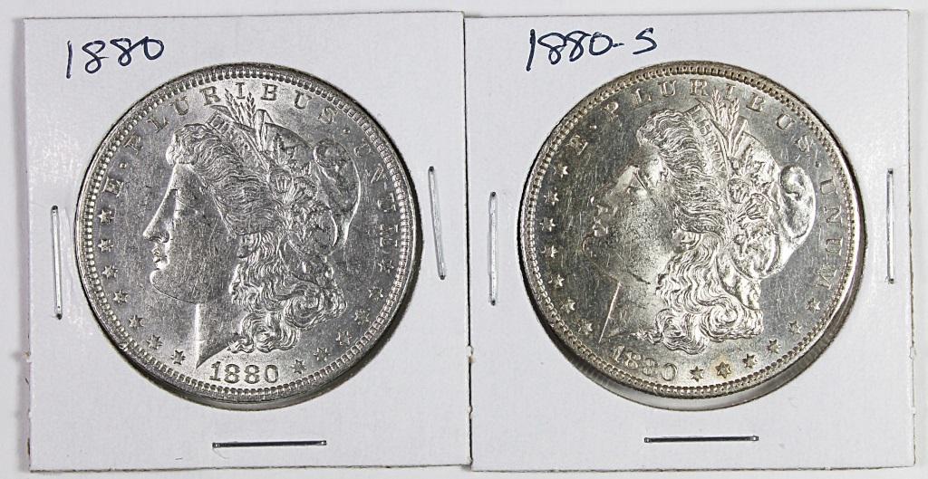 MORGAN SILVER DOLLARS (1 of 2)